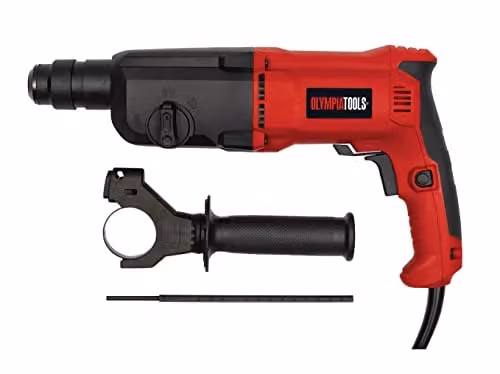 Olympia Tools SDS Plus Rotary Hammer 800W 240V Red and Multicolour – 2