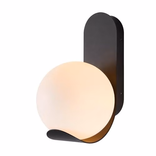 Nordlux Dalius Black Plastic Outdoor Wall Light for Garden with E27 Socket and IP44 Rating – 1