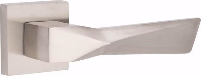 Golden Grace Brushed Silver and Grey Door Handles