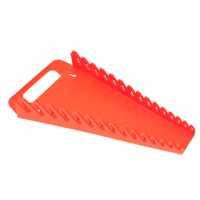 Ernst 15 Tool Gripper Spanner and Wrench Organiser, Red 5088