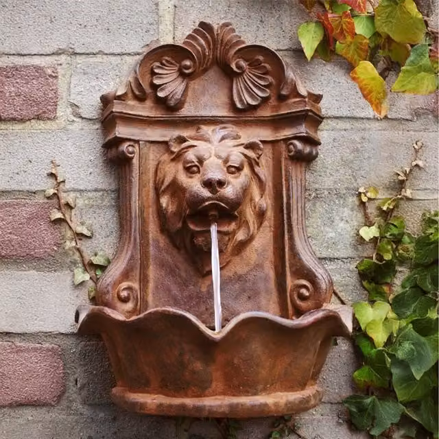 Primrose Brown Log Effect Cascading Solar Powered Water Feature