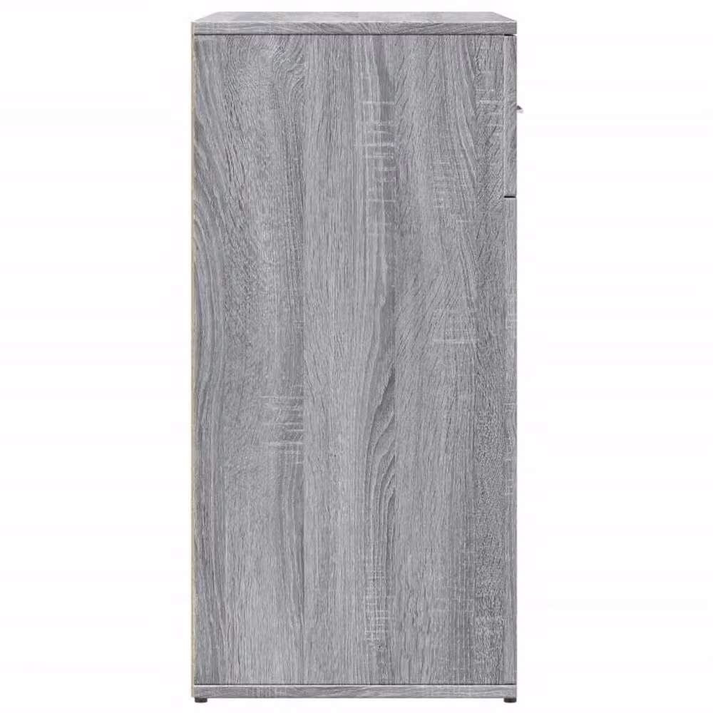 Berkfield Home Grey Sonoma Sideboard in Matt Engineered Wood W/D/H: 79 x 38 x 80 cm – 2