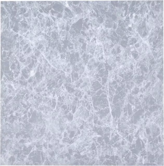 Livingandhome Grey Stone Effect Self Adhesive Rustic Square Flooring