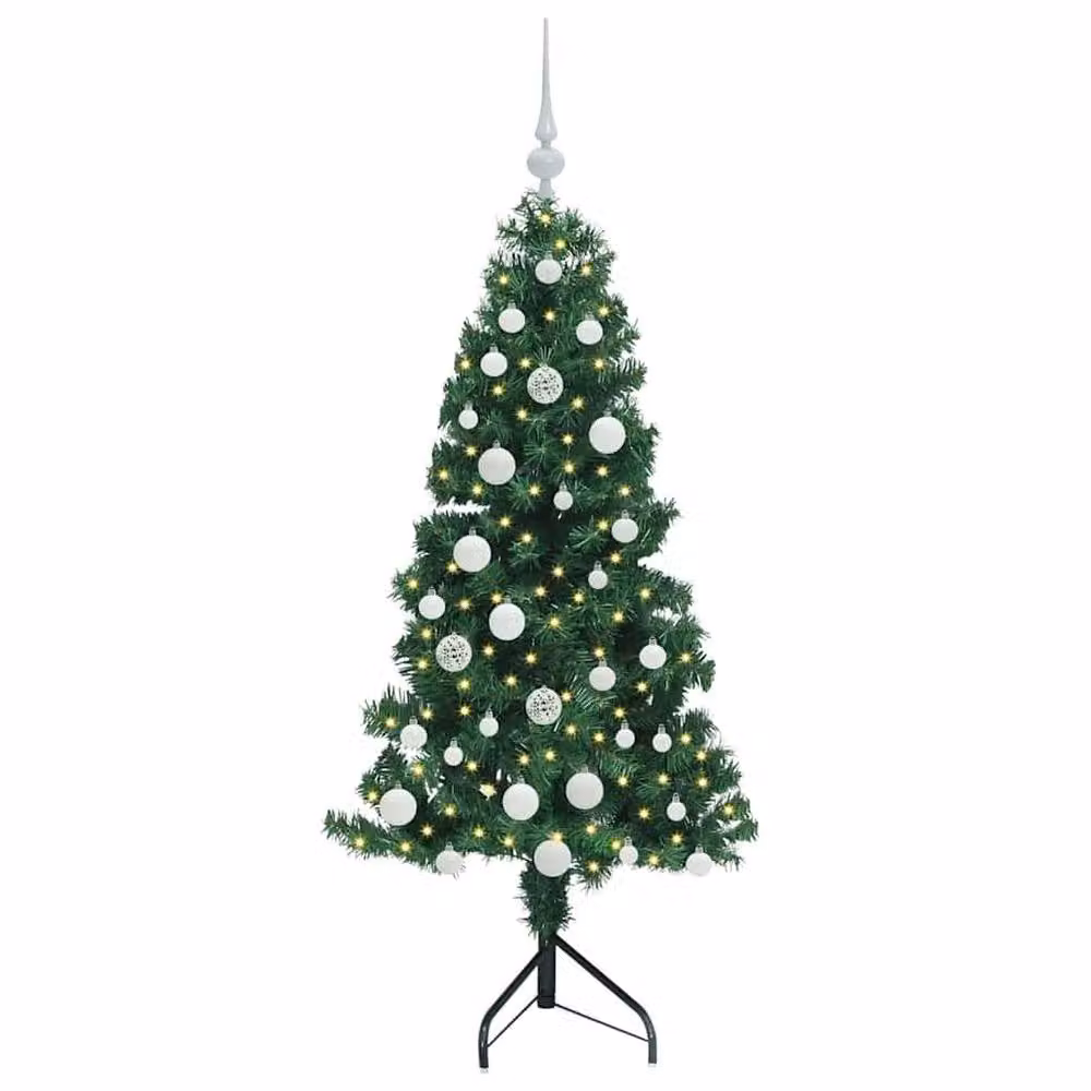 Berkfield Home Green Artificial Christmas Tree, Height: 150 cm – 3