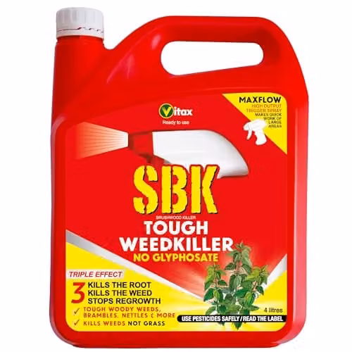 Vitax SBK Brushwood Killer Herbicide Spray, 4 l