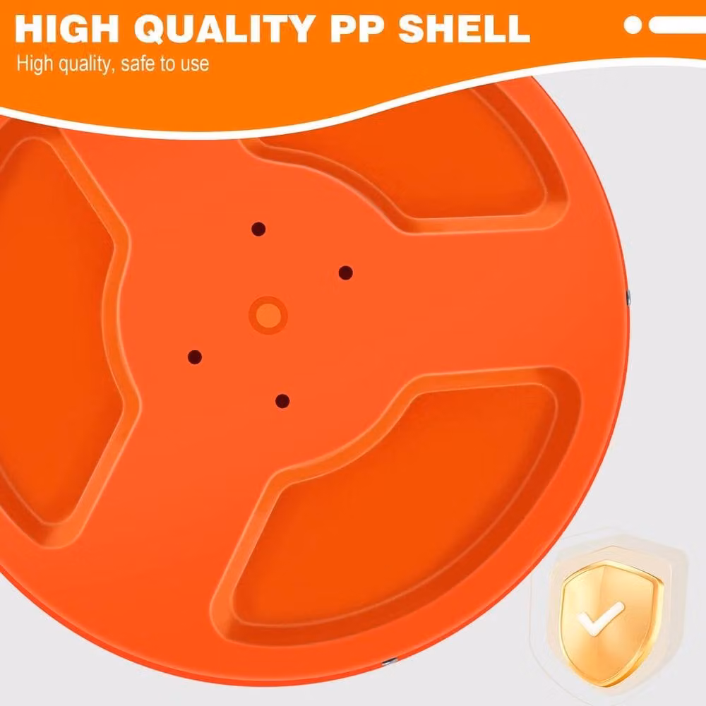 SPETLEK Orange Convex Traffic Mirror for Blind Spots and Driveways, W: 100 cm, H: 60 cm – 3