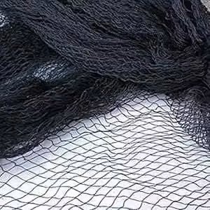 Marco Paul Black Plastic Bird Netting for Vegetable Gardens, W: 2 m, L: 20 m