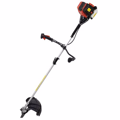 SIP 31cc 4-Stroke Petrol Brush Cutter and Grass Trimmer with Bull Horn Handle in Red and Silver – 1