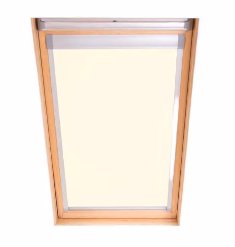 Bloc Blinds Blackout and Thermal Insulating Skylight Blind for Velux Roof Windows in Beige and Silver – 1