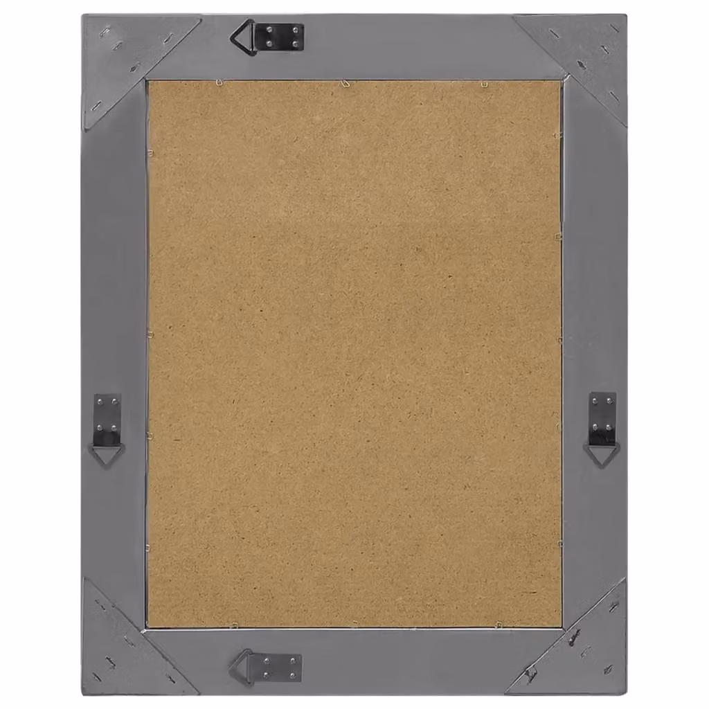 Berkfield Home Antique Baroque Style Rectangular Wall Mirror, Black, W: 50 cm, H: 60 cm – 3