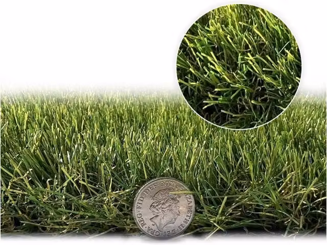 Artificial Grass GB Cordoba 40mm Artificial Grass in Green, W: 400 cm, D: 300 cm – 1