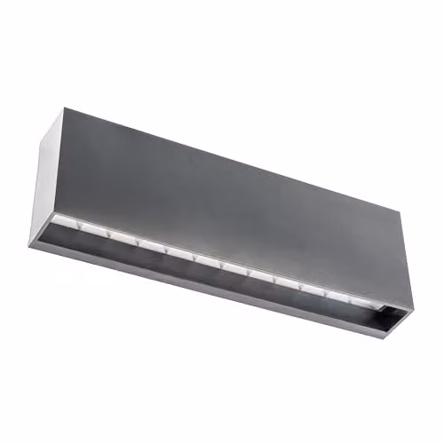 CGC Lighting Darna Black Slim LED Outdoor Up and Down Wall Light, 4000k Cool White, IP65 Waterproof – 4