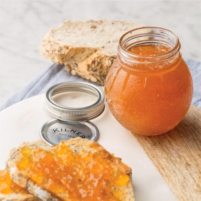 Kilner Orange Fruit Preserve Jar 400ml