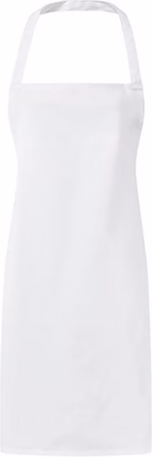 Premier Essential Bib Apron in White