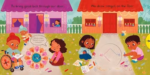Busy Diwali Campbell Busy Book for Toddlers, Multicolour Paper Book – 2
