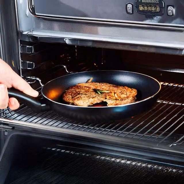 Tower Non-Stick Aluminium Frying Pan, Black, Diameter: 32 cm