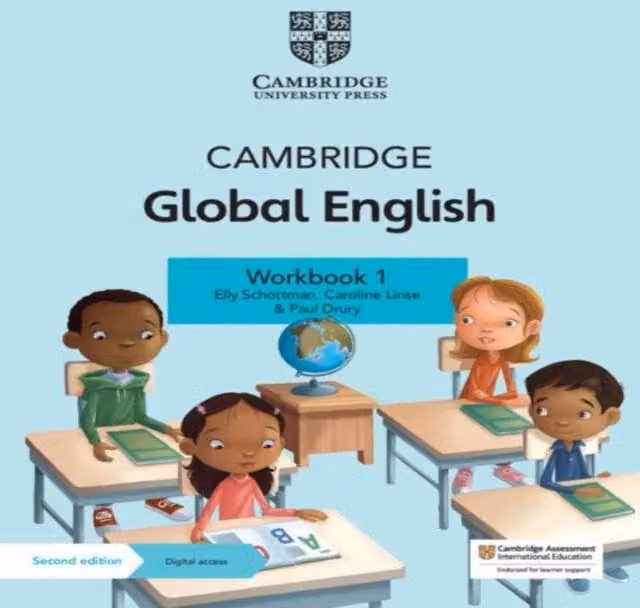 Elly Schottman Cambridge Global English Workbook 1 with 1 Year Digital Access, Multicolour