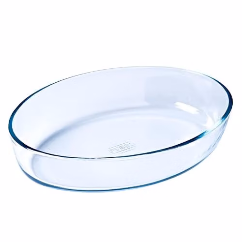 Pyrex Transparent Oval Glass Gratin Dish – 1