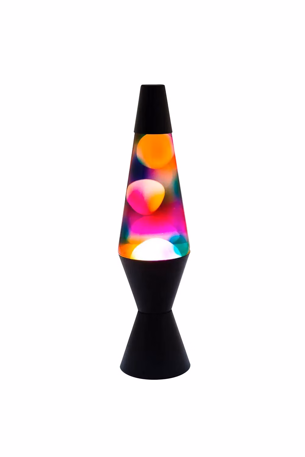 Menkind Schylling Colour-Changing Graffiti Swirl Lava Lamp in Black and Multicolour – 2