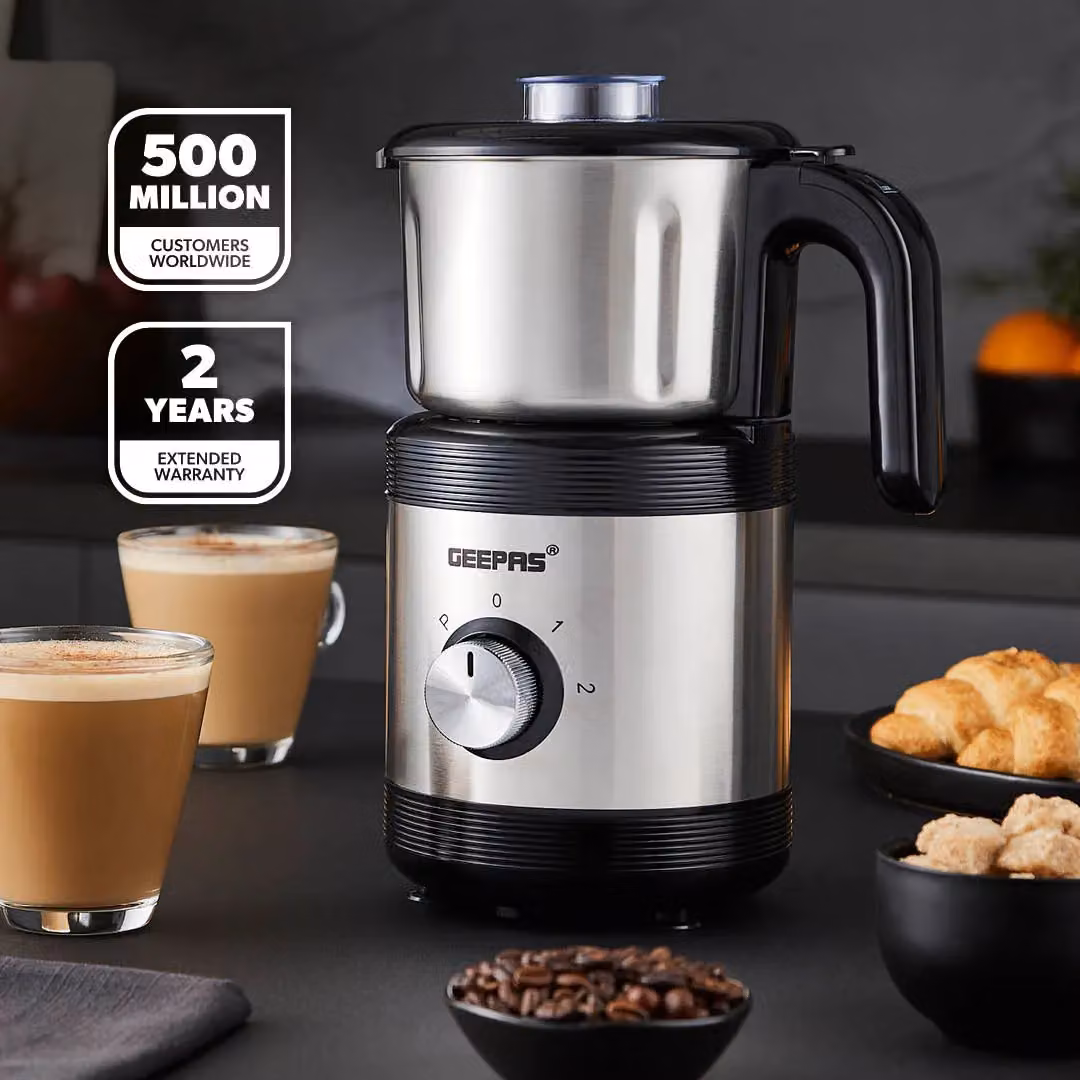 Geepas 450W Electric Silver Stainless Steel Coffee, Bean, Nut and Spice Grinder – 2