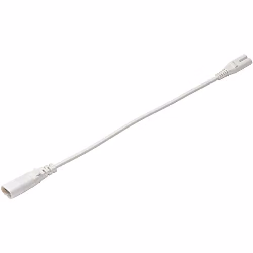 Loops CCT Lighting Link Lead Under Cabinet Connector Cable, White, Length: 440 mm