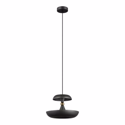 Netlighting Marina Modern Grey Metal Pendant Ceiling Light with E27 Socket