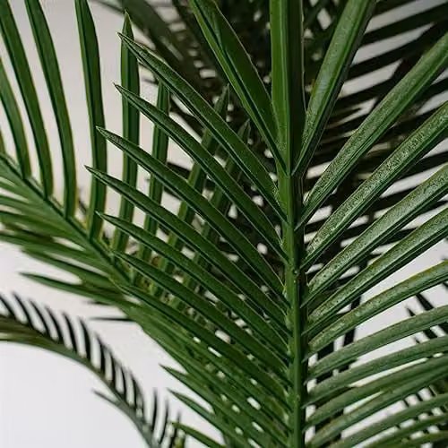 Leaf Design UK Artificial Green Tropical Yucca Palm Tree, H 125 cm x W 90 cm x D 90 cm