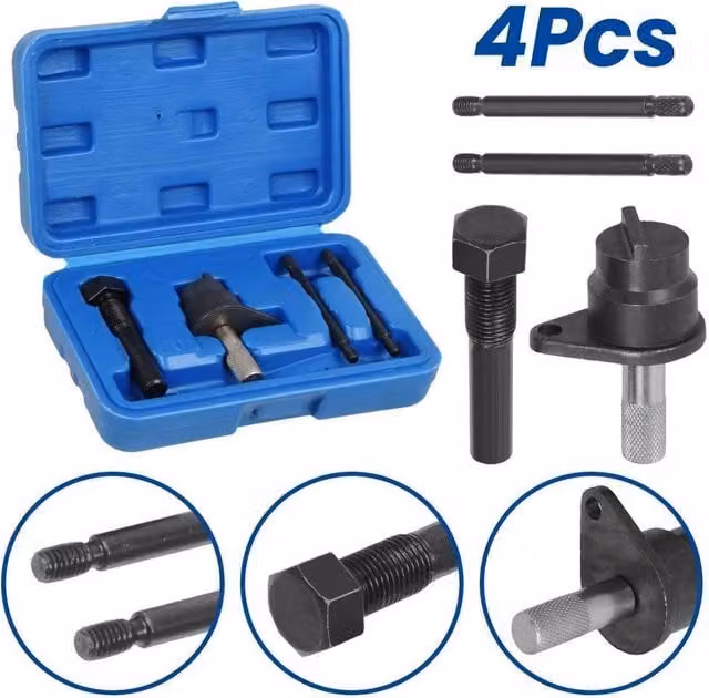 NESTLUNE Chain Petrol Engine Timing Lock Tool in Black