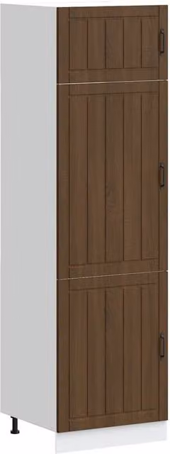 Berkfield Home Lucca Kitchen Wall Unit in Brown Oak Matt Engineered Wood