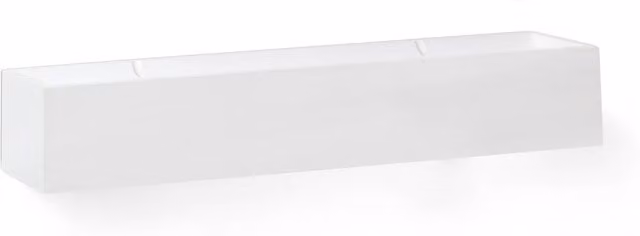 Faro Tera LED Indoor Wall Light in White Plaster