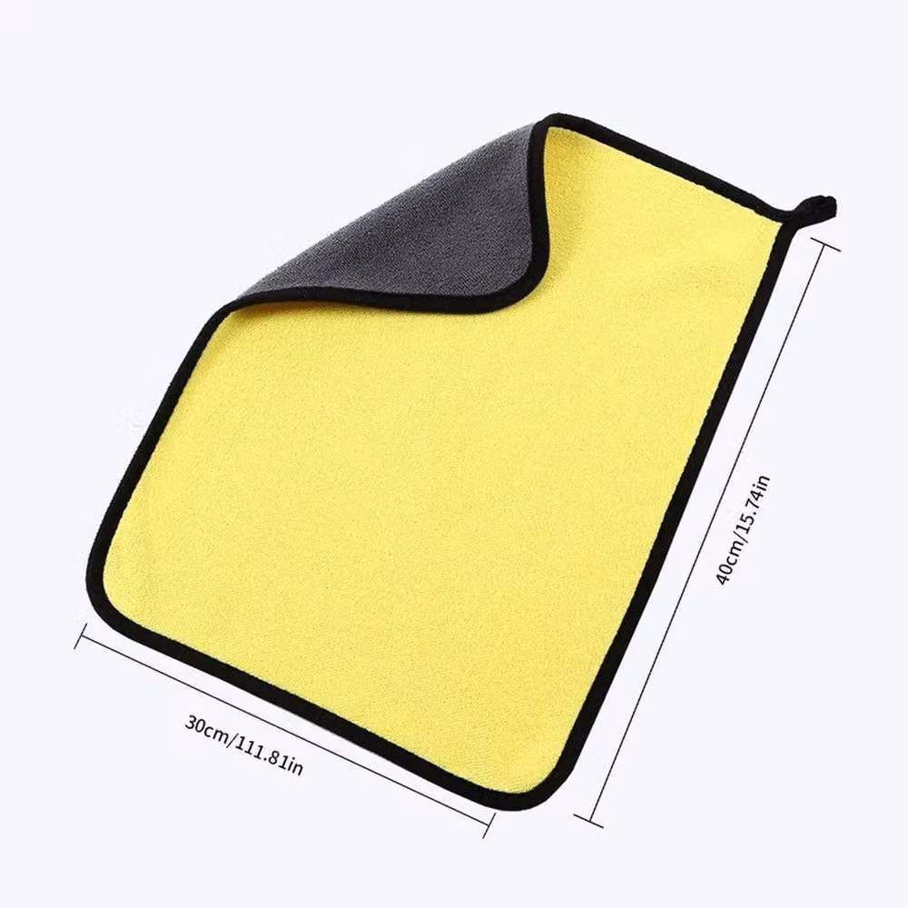 VOGREX 12-Pack Yellow Microfibre Car Cleaning and Drying Towels – 2