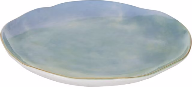 Orsina Multicolour Porcelain Side Plate with Gold Accents and Hand-Painted Ceramic Detail – 1