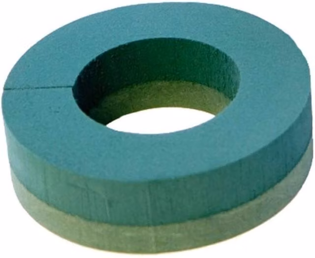 KDMD Oasis Wet Foam Frame Rings 8, 2 Pack, Green