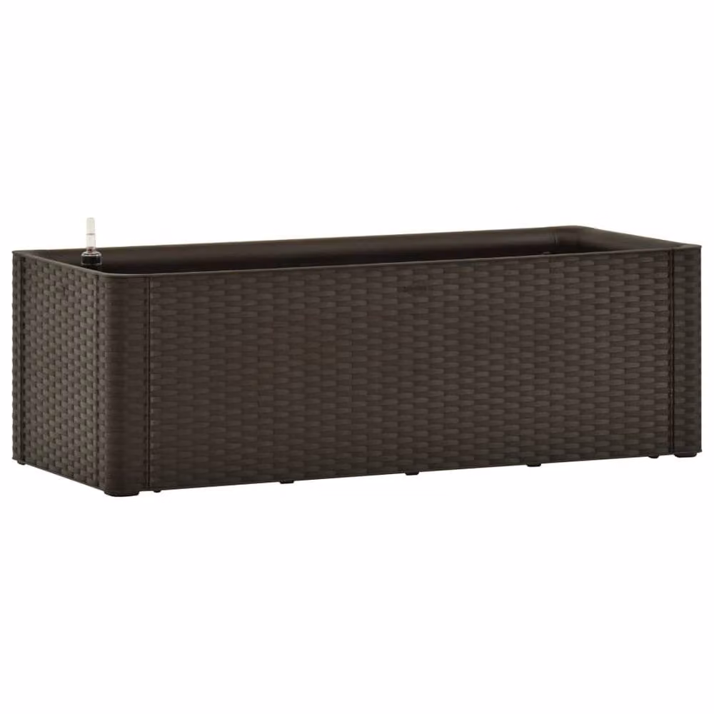 Berkfield Home Garden Raised Bed with Self Watering System in Black and Brown, W/D/H: 100 x 43 x 33 cm – 2