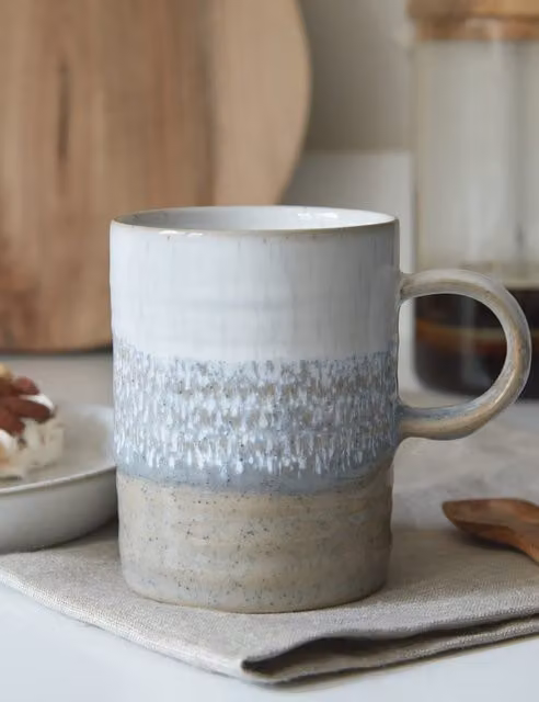 Denby Set of 2 Multicolour Stoneware Kiln Mugs