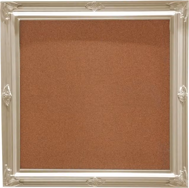 Premier Housewares Gold Square Cork Wall Memo Board