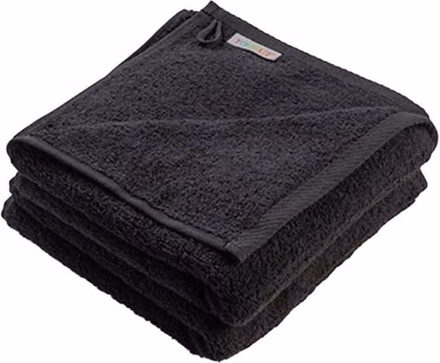 ARTG Fashion Black Cotton Terrycloth Hand Towel – 1