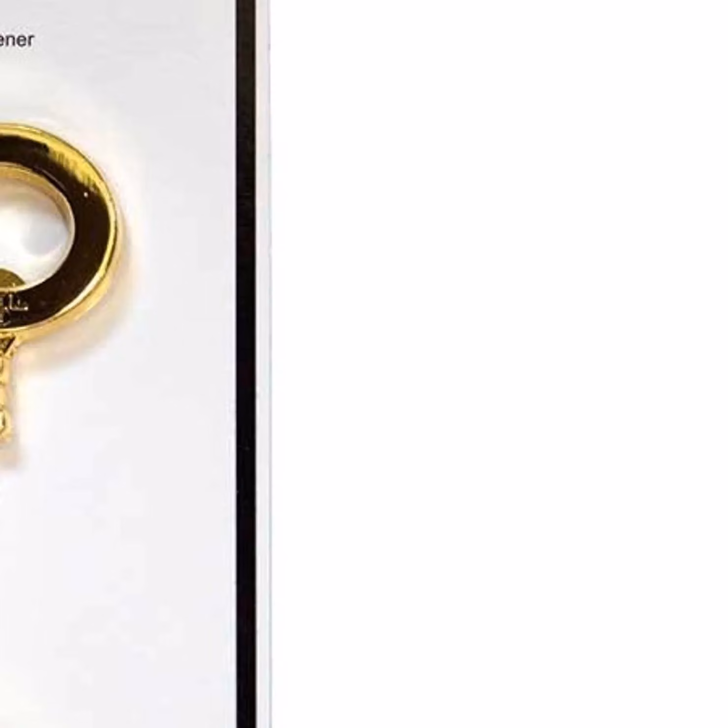 Rock Off Mathew Street Rust Magnetic Guitar Bottle Opener in Gold – 2