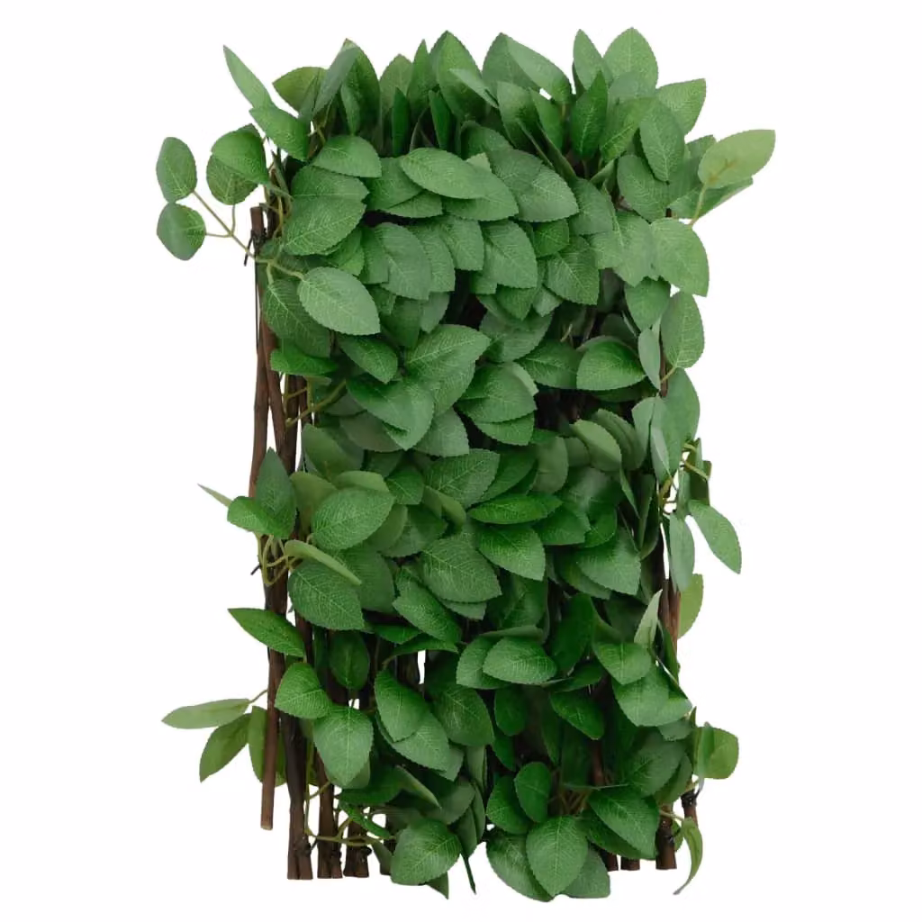 Berkfield Home Artificial Ivy Trellis Expandable, 5 Pieces, Green, W: 180 cm, H: 30 cm – 3