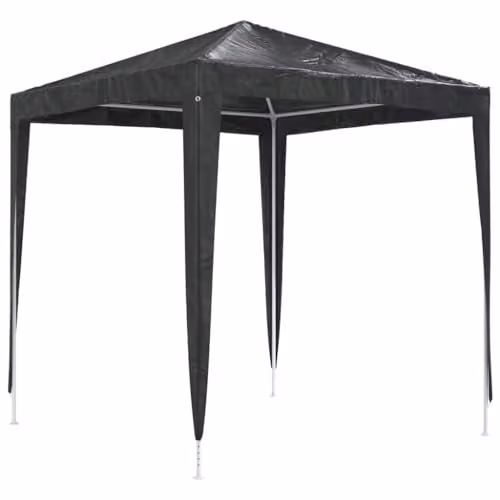 vidaXL Professional Party Tent in Anthracite, W/D/H: 2.0 x 2.0 x 2.4 m