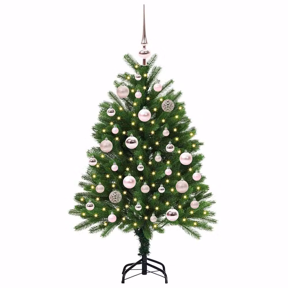 Berkfield Home Green Christmas Tree with 150 LEDs and Stand, Height: 120 cm – 3