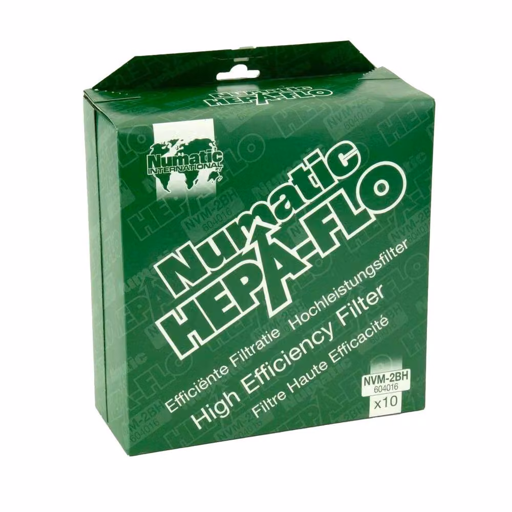 Numatic HepaFlo Dust Bags, Pack of 10, White – 2