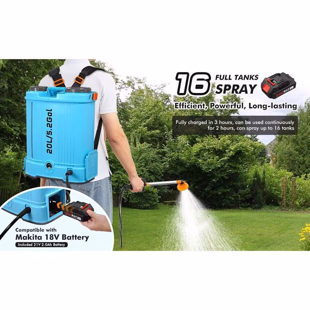 SPETLEK 20L Battery Powered Electric Garden Sprayer in Blue – 2