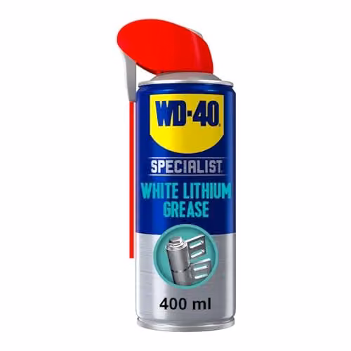 WD-40 Specialist White Lithium Grease Aerosol Triple Pack, 3 x 400ml – 1