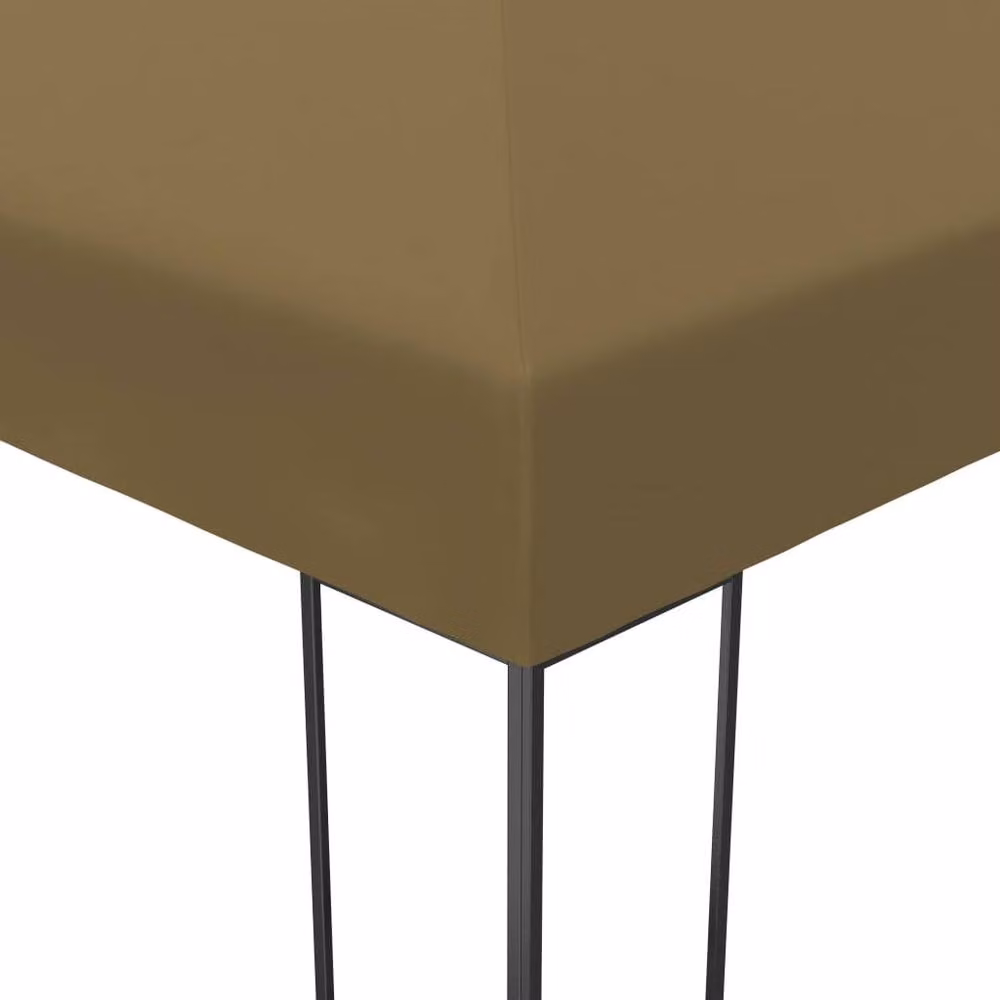 Berkfield Home Hip Gazebo in Beige, W: 400 cm, D: 300 cm, H: 270 cm – 3