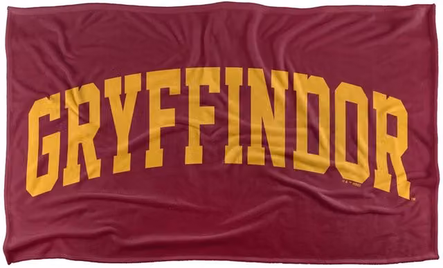 LOGOVISION Harry Potter Arched Gryffindor Super Soft Silky Touch Fleece Throw Blanket, Red and Multicolour, W: 91.44 cm, D: 91.44 cm – 6
