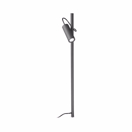 Netlighting Hub LED Outdoor Bollard in Anthracite and Black, IP54, 3000K Warm White