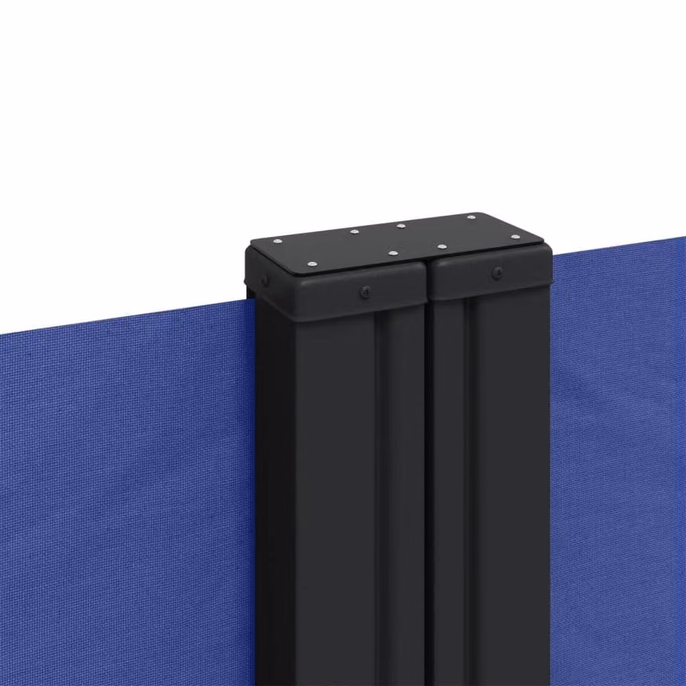 Berkfield Home Retractable Blue Polyester Side Awning W/D/H: 200 x 1000 cm – 3