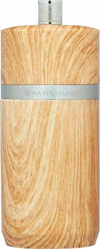 MasterClass Salt or Pepper Mill in Brown, Height: 12 cm