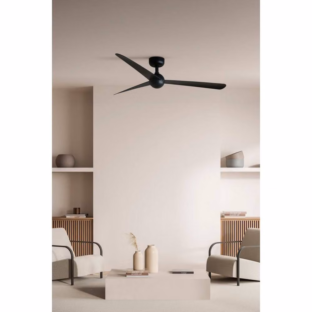 Netlighting Sfera Medium Black DC Ceiling Fan with Remote Control and Timer – 2